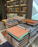 Journal intime en cuir A6 de haute qualité 100 pages à couverture rigide livraison rapide personnalisable avec logo