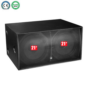 듀얼 21인치 초저음 프로 오디오 스피커 6400W 고출력 슈퍼 서브우퍼 221 네오디뮴 우퍼 유닛 / 152mm 8옴 - Product Image 2