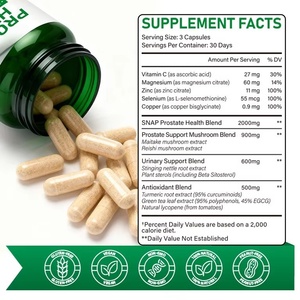 Capsules de Palmier Nain OEM Haute Concentration pour la Santé de la Prostate, Soutien Masculin, Contrôle de la Vessie, Soulagement des Règles Urinaires Fréquentes, Supplément - Product Image 5