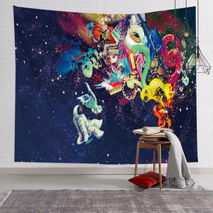 Tapiz colgante <span class=keywords><strong>de</strong></span> pared personalizado, tapiz nórdico psicodélico, Calavera malvada, sala <span class=keywords><strong>de</strong></span> estar, dormitorio, tapices, decoración <span class=keywords><strong>de</strong></span> pared <span class=keywords><strong>de</strong></span> Mandala Hippie - Product Image 3