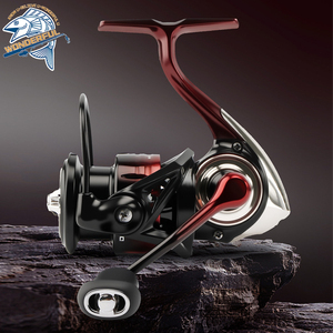 Carrete de Pesca 5.2:1 Sin Huelgo Totalmente Metálico Degradado para Señuelo, Carrete de Spinning para Lanzamiento a Larga Distancia y Caña de Mar - Product Image 5