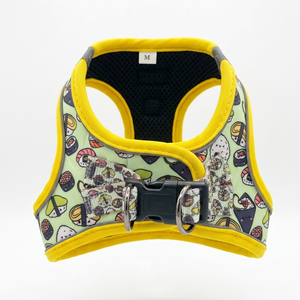 Harnais pour chien et chat en polyester rembourré classique personnalisé, harnais à enfiler pour petits chiens et chats - Product Image 3