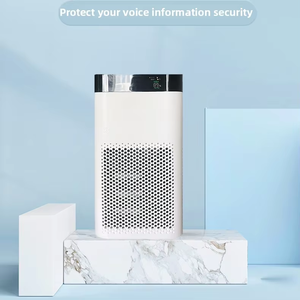 Purificatore d'Aria a Tre Lati con Rotazione a 300 Gradi, Controllo Vocale, Telecomando, Rilevatore Anti-Registrazione, Portata 2-8m, per Uso in Conferenze - Product Image 3