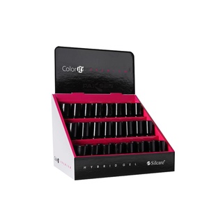 Custom Foldable Popup Folding Blank <b>Boxes</b> Shipping Shop PDQ Tray Storage Cardboard Display Counter Retail Gift with Logo - Product Image 2