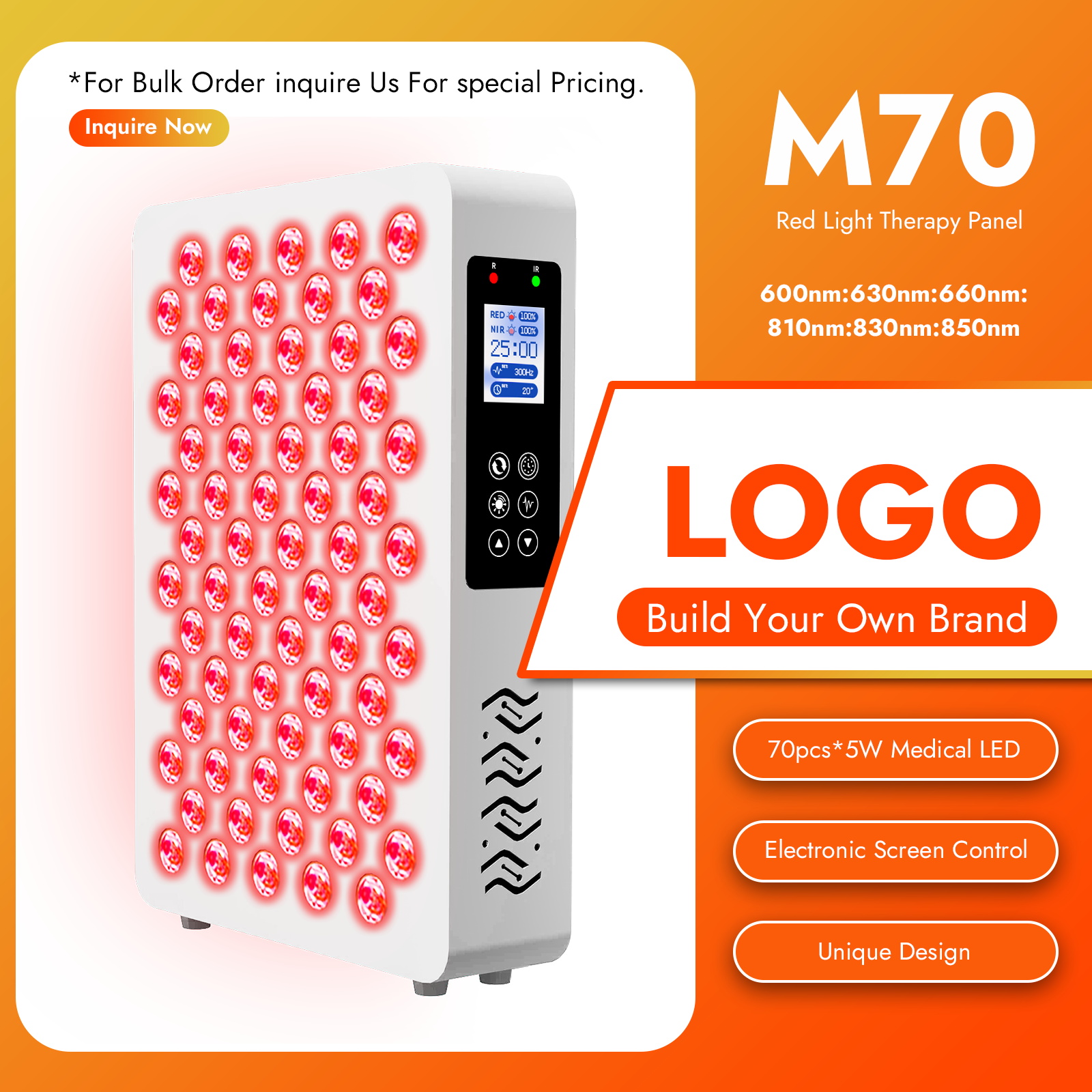 Panel M70 /6 Ondas/5w