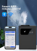 Diffuseur domestique électrique commercial Aroma Metal HVAC Air Machine App Control Parfum sans eau pour hôtels pour installation sur table