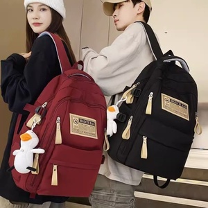 New Unisex Large-Capacity Oxford Waterproof <strong>Backpack</strong> <strong>with</strong> USB Port and Laptop <strong>Compartment</strong> for Middle School Students - Product Image 1