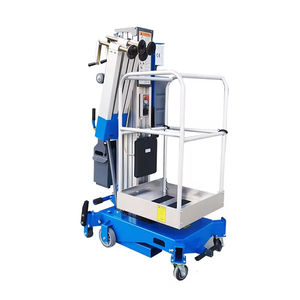 מותאם אישית אלומיניום הידראולי <span class=keywords><strong>lifter</strong></span> מכונת 150 ק "ג 6 מ '8 מ' 10 מ 'משקל אדם-מעלית עצמי מונע פלטפורמת עבודה - Product Image 3