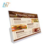 Écran d'affichage de menu numérique de 22 pouces pour restaurant, café, bar, hôtel, table de restaurant