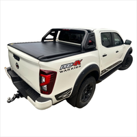 Couverture de benne électrique à commande à distance APP sur mesure pour Nissan Navara Ranger Pickup, couvercle de benne rigide en aluminium avec éclairage LED