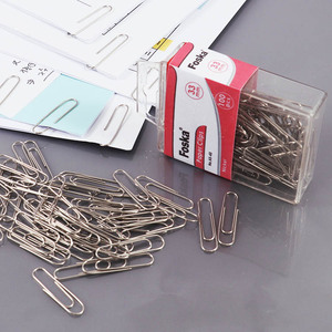 FOSKA facile da installare e rimuovere <span class=keywords><strong>graffette</strong></span> antiruggine materiale metallico finitura 1.3 pollici forte impugnatura antiscivolo busta Clip per carta - Product Image 4