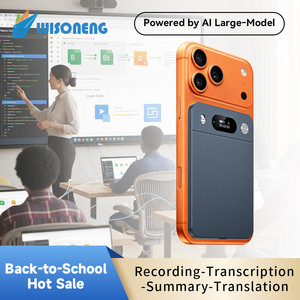 Grabadora de Voz Digital de Bolsillo con IA, Tarjeta de Voz MP3 WAV 49g, WiFi para Clases y Estudio - Product Image 2