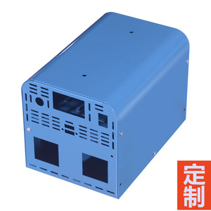 <b>Metal</b> Battery <b>Box</b> 200x138x142mm Laser Cut Cold Rolled Steel Baking Paint Electronics Enclosure - Product Image 5