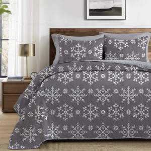 Style imprimé microfibre matériel <span class=keywords><strong>neige</strong></span> motif 3 pièces couvre-lit ensemble 130gsm remplissage <span class=keywords><strong>reine</strong></span> roi taille prêt Stock - Product Image 2