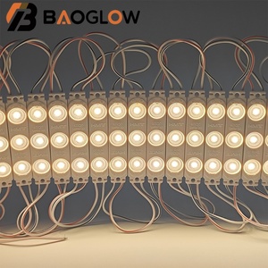 โมดูลไฟ LED MZ03 12V โมดูลไฟ LED กันน้ำ IP65 สำหรับใช้งานกลางแจ้ง 3smd โมดูล LED แบบฉีด สำหรับไฟโฆษณา - Product Image 1