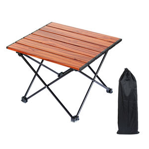 Outdoor Portable Ultralight Aluminum Compact <b>Small</b> Picnic Foldable Backpacking <b>Camping</b> Low <b>Table</b> - Product Image 1