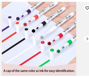 80 لون كابيبارا أكريليك طالب مدرسة فنون ذاتية الصنع وأدوات مكتبية علامات رسم إبداعية - Product Image 4
