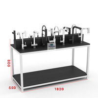 2025 vente chaude moderne Portable salle de bain Ware Rack robinet d'eau robinet pommeau de douche exemples affiche pour système de salle d'exposition