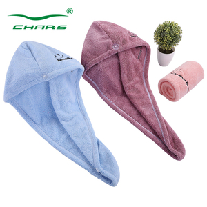 Las mujeres al por mayor de la magia de baño de <span class=keywords><strong>microfibra</strong></span> de pelo <span class=keywords><strong>toalla</strong></span> turbante chicas seco gorro rápido cabello seco <span class=keywords><strong>toalla</strong></span> - Product Image 2