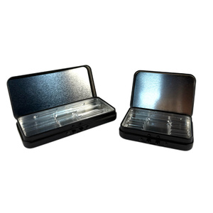 <span class=keywords><strong>Scatola</strong></span> di <span class=keywords><strong>latta</strong></span> resistente al bambino per alimenti, imballaggio sicuro con coperchio incernierato, contenitore metallico per alimenti e conservazione a base di erbe - Product Image 2