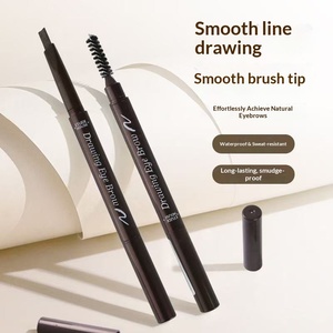 Lápiz de Cejas de Doble Punta con Rotación Automática, Resistente al Agua y al Sudor, Duradero, Anti-Manchas, Cosmético para un Look de Cejas Definidas - Product Image 4