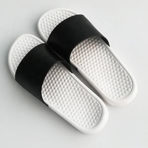 Factory Cheap Print <strong>Men</strong> White <strong>Slipper</strong> Massage Sole Indoor PVC Drop Embossed Print <strong>Men</strong> Slides <strong>Slippers</strong> Custom Logo Shoes - Product Image 5