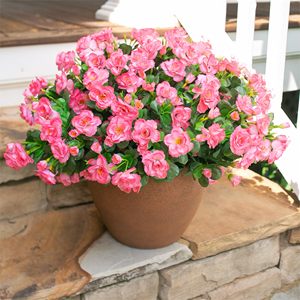 Pétales artificiels en polyester et soie, type chrysanthèmes boutonnés, pour décoration <span class=keywords><strong>de</strong></span> brouette, arrosoir, <span class=keywords><strong>bain</strong></span> d'oiseaux, mangeoire et statues - Product Image 3