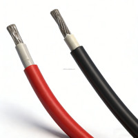 PV1-F Solar-Gleichstromkabel 6mm 10mm 4mm² Verzinntes Kupfer XLPO-Isolierung 1500V Photovoltaik-Kabel für Solaranlagen