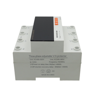 63A/100A 3Phases Tension Protecteur Din-rail Connecté Dispositif de Protection 380VAC sur Offre Spéciale