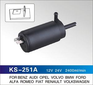 Bomba de pulverización para lavadora, 2000 ml/min, 12V, 24V, para BENZ, AUDI, OPEL, VOLVO, BMW 61661368589, 13685853, FORD, ALFA ROMEO, FIAT, RENAULT, - Product Image 2