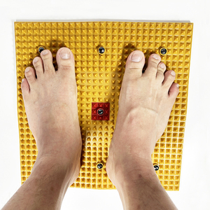 Akupresür ayak masaj yastığı masaj minderi katlanır ayak pedi Maasager manyetik terapi çevre dostu ayak masaj matı makinesi - Product Image 2