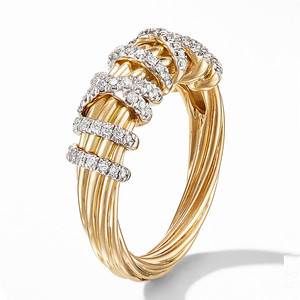 Geometric Line Design Ring Simple Finger Ring for Women - Product Image 1
