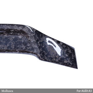 สปอยเลอร์หลังคาร์บอนไฟเบอร์แท้ทรง R สำหรับ A3 S3 RS3 8V ปี 2013-2020 - Product Image 5