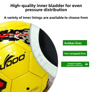 Pallone da <span class=keywords><strong>Calcio</strong></span> 2026 Misura Standard 5, Cucito a Macchina, in PU Resistente per Partite Professionali e Allenamenti Scolastici - Product Image 3