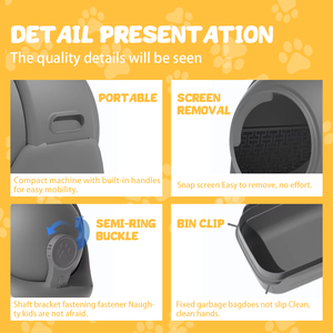 Nouveau Bac à Litière Automatique pour Chat Tendance 50L Sécurité Anti-Pincement Toilettes Intelligentes Autonettoyantes pour Chats - Product Image 3