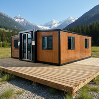 Maisons modulaires en conteneurs d'acier HuaYing Simple Love Home 20/40FT, style nouveau, pas cher, étanches et extensibles