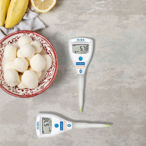 Medidor de <span class=keywords><strong>pH</strong></span> Sem Fio HANNA HI9810382 HALO2 Tipo Caneta Plástica com Precisão de 0,05pH e Garantia de <span class=keywords><strong>1</strong></span> Ano para Pão e Massa - Product Image 6