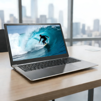 Ordinateurs portables de jeu, ordinateur portable professionnel, processeur double cœur Ryzen 5 5600, Windows 10, ordinateur portable pour le bureau et les étudiants