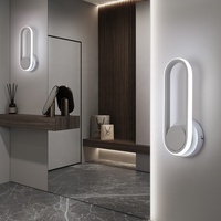 Lampe murale LED rotative minimaliste 16W à prix bas, personnalisable en gros, pour la maison, l'hôtel, la chambre et le couloir