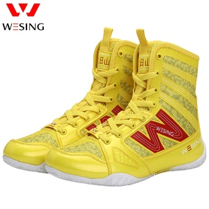 Chaussures de kick-boxing professionnelles WESING pour la compétition, unisexes, personnalisables - Product Image 5