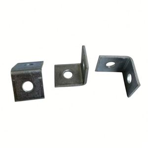 Support de faisceau latéral en cuivre d'approvisionnement d'usine plaque d'<span class=keywords><strong>angle</strong></span> d'extrémité à 2 trous raccords généraux zingués pour Unistrut Channel Apartment Villa - Product Image 5