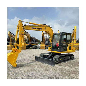 Mini-pelles d'occasion KOMATSU PC70-8 6,5 tonnes, équipement de construction, excavatrice compacte, moteur, pompe, boîte de vitesses, cœur, à vendre - Product Image 1
