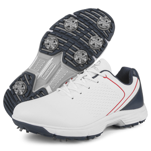 Zapatos de Golf para Mujer Brighton V2 Blanco/Gris con Suela de Goma, Talla 9 Ancha - Product Image 5