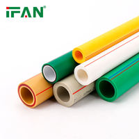 Tuyau en plastique IFAN pour plomberie PN25 20-63mm, alimentation en eau, durable, flexible, multicouche, tubo rohr, tuyau PPR
