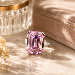 Anello rettangolare da donna con design geometrico, accessorio da dito per uso quotidiano - Product Image 5