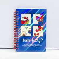 Carnet à spirales A6 de la série familiale Anime, pages lignées colorées, esthétique Kawaii, planificateur journalier pour filles, papeterie