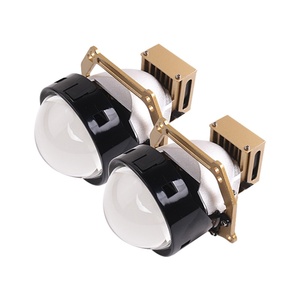 SANVI รุ่นใหม่ล่าสุด โกลด์ F50 โปรเจคเตอร์ Bi LED ขนาด 3 นิ้ว 115w ต่อชุด 5500k ชุดแปลงไฟรถยนต์ คุณภาพสูง ยอดนิยม - Product Image 2