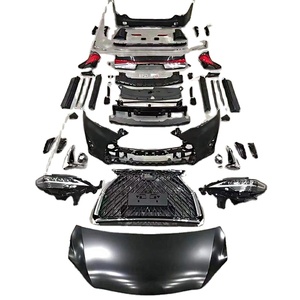 Komplettes Karosserie-Kit für Toyota Alphard und Vellfire Upgrade auf Lexus LM300h Facelift mit Scheinwerfern und Rückleuchten - Product Image 1
