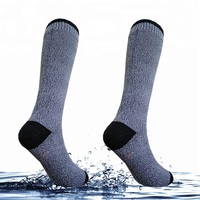 Chaussettes de sport personnalisées en tricot résistant à l'abrasion pour la randonnée, le cyclisme, la chasse, imperméables, respirantes, unisexes, pour les jeunes et les adultes