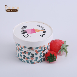 Bát Đựng Kem Tùy Chỉnh Cốc Đóng Gói Bằng Giấy Hộp Đựng Kem Tùy Chỉnh Có Nắp Đậy - Product Image 6